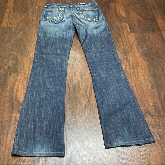 ROCK & REPUBLIC JEANS boot cut denims size 27 X 31 *altered inseam GUC - Picture 14 of 14
